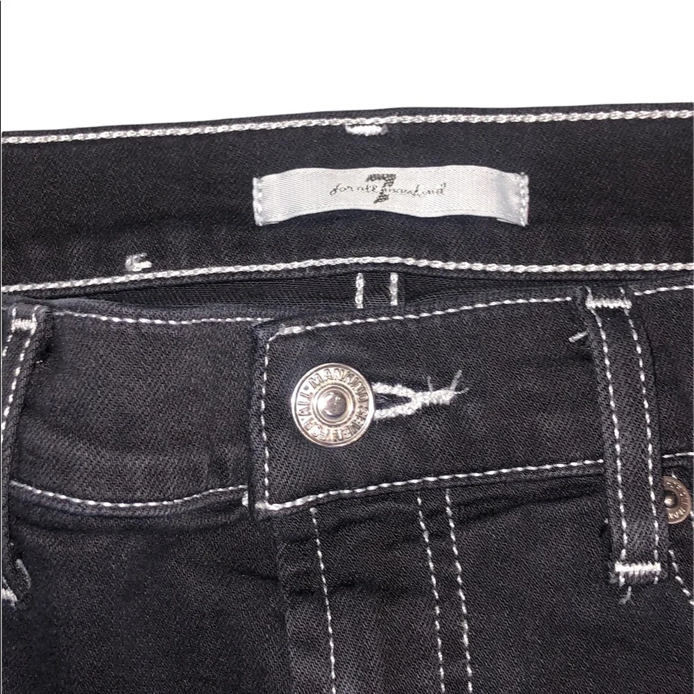 Seven Dark Wash Sz 27 EUC - Picture 5 of 8